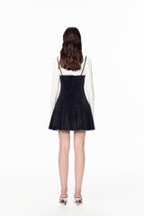 3D Pocket Denim Slip Dress