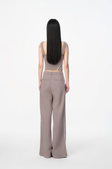 Grey Stretch Sweatpants - Set