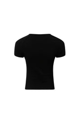 Black Draped Sleeveless Top