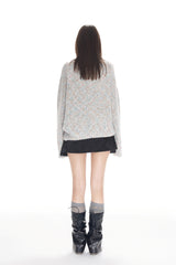 Vintage Wash Cargo Pocket Mini Skirt