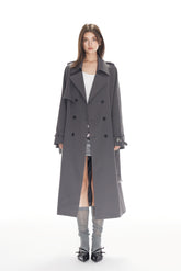 Grey Trench Coat