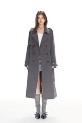 Grey Trench Coat