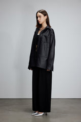 Elastic Tie-Waist Trousers