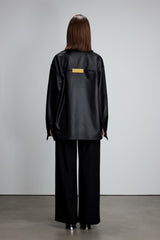 Elastic Tie-Waist Trousers