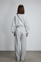 Grey Color Block Tech Mesh Zip Jacket