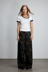 Cargo Pocket Camo Pants