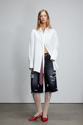 Irregular Button-Down Shirt