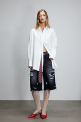 Irregular Button-Down Shirt