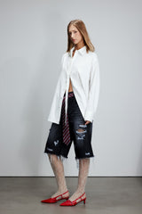 Irregular Button-Down Shirt