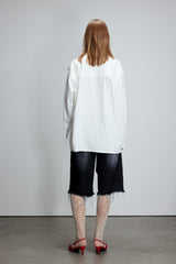 Irregular Button-Down Shirt