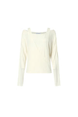 Lightweight Asymmetric Strap Long Sleeve Top