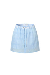 Blue UV-protection mini skirt (set)