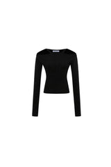 Colorful Polka Dot Cold Shoulder Sweater