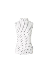 Polka Dot Sleeveless Top