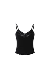 Silver Sequin Camisole Top