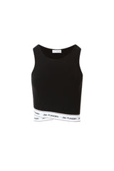 Cross-Strap Logo Tank Top