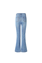 Stretch Flare Leg Jeans