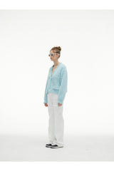 Tassel Fringe Crop Cardigan