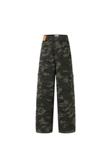 Cargo Pocket Camo Pants