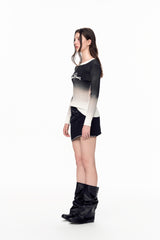 Ombre Knit Top