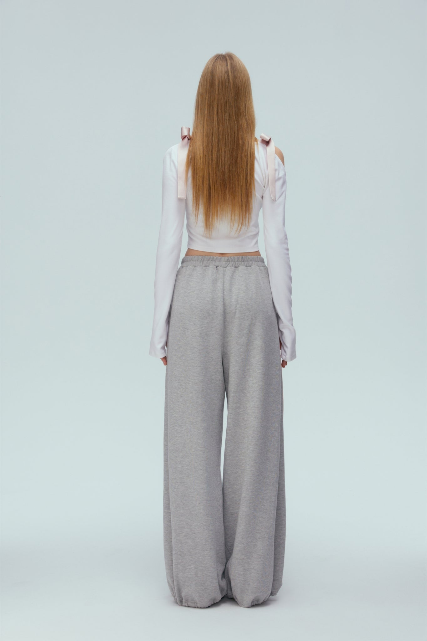 Starry Sky Rhinestone Grey Sweatpants