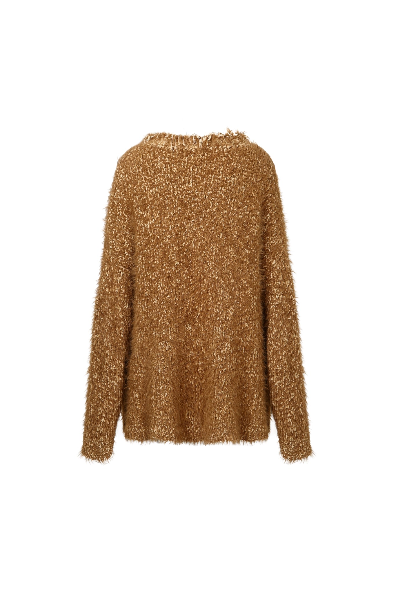 Brown Tassel Fringe Cardigan