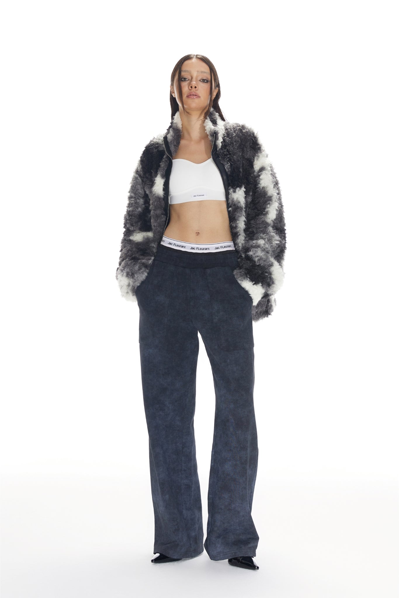 Elastic Rib Joggers