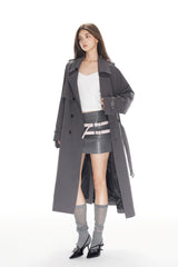 Grey Trench Coat