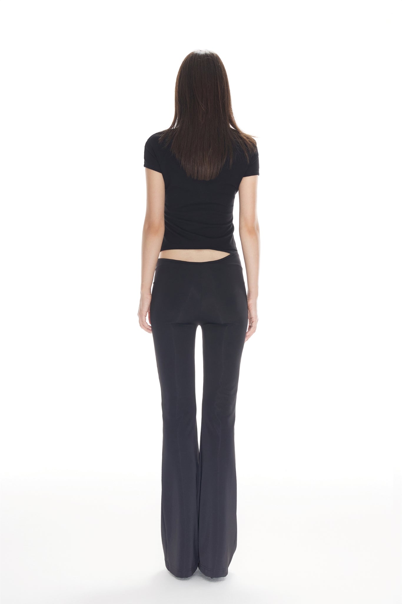 Black Draped Sleeveless Top