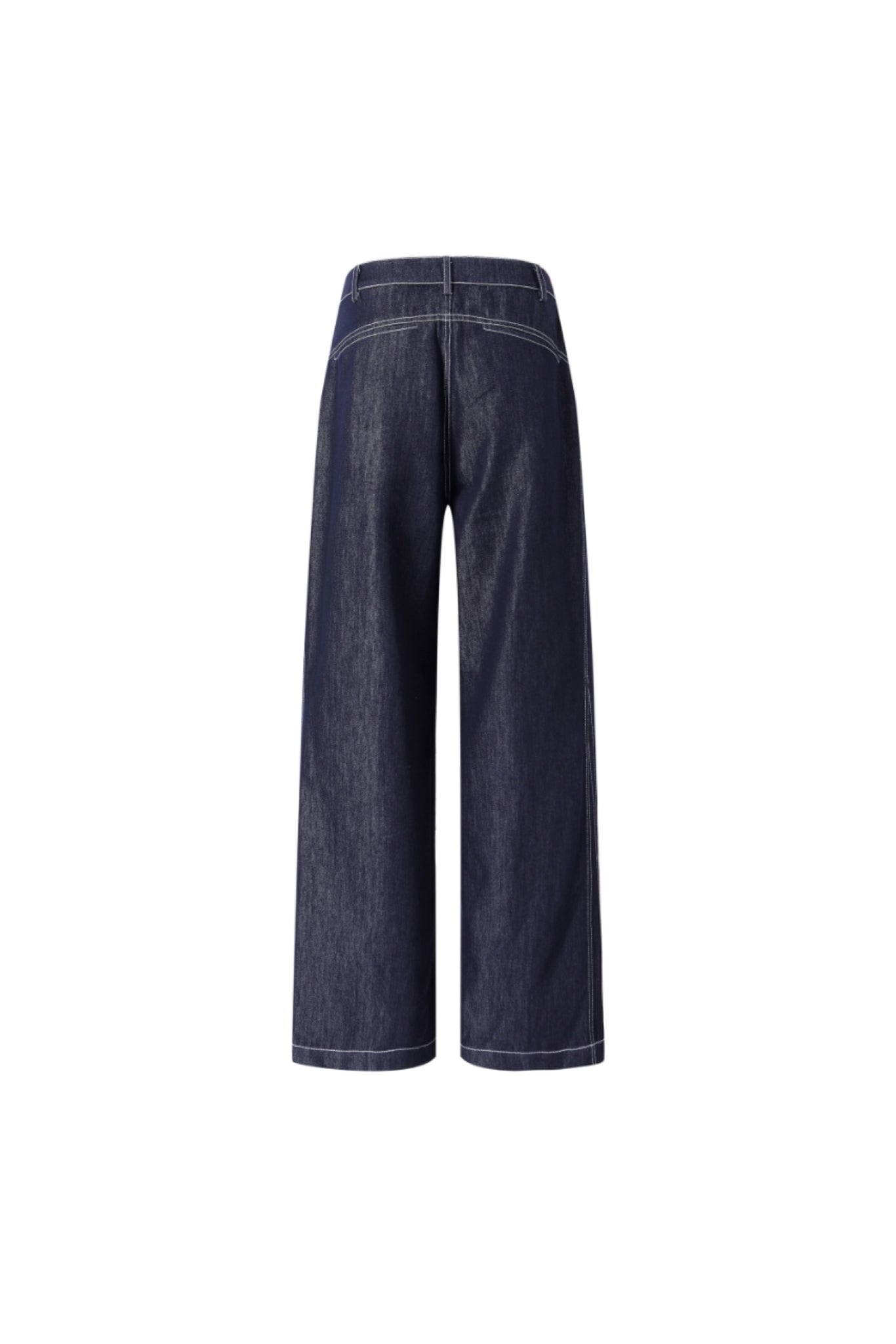 Raw Denim Trousers