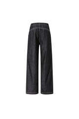 Raw Denim Trousers