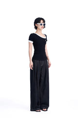 Raw Denim Trousers