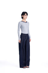 Raw Denim Trousers