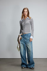 Rivet Detail Jeans