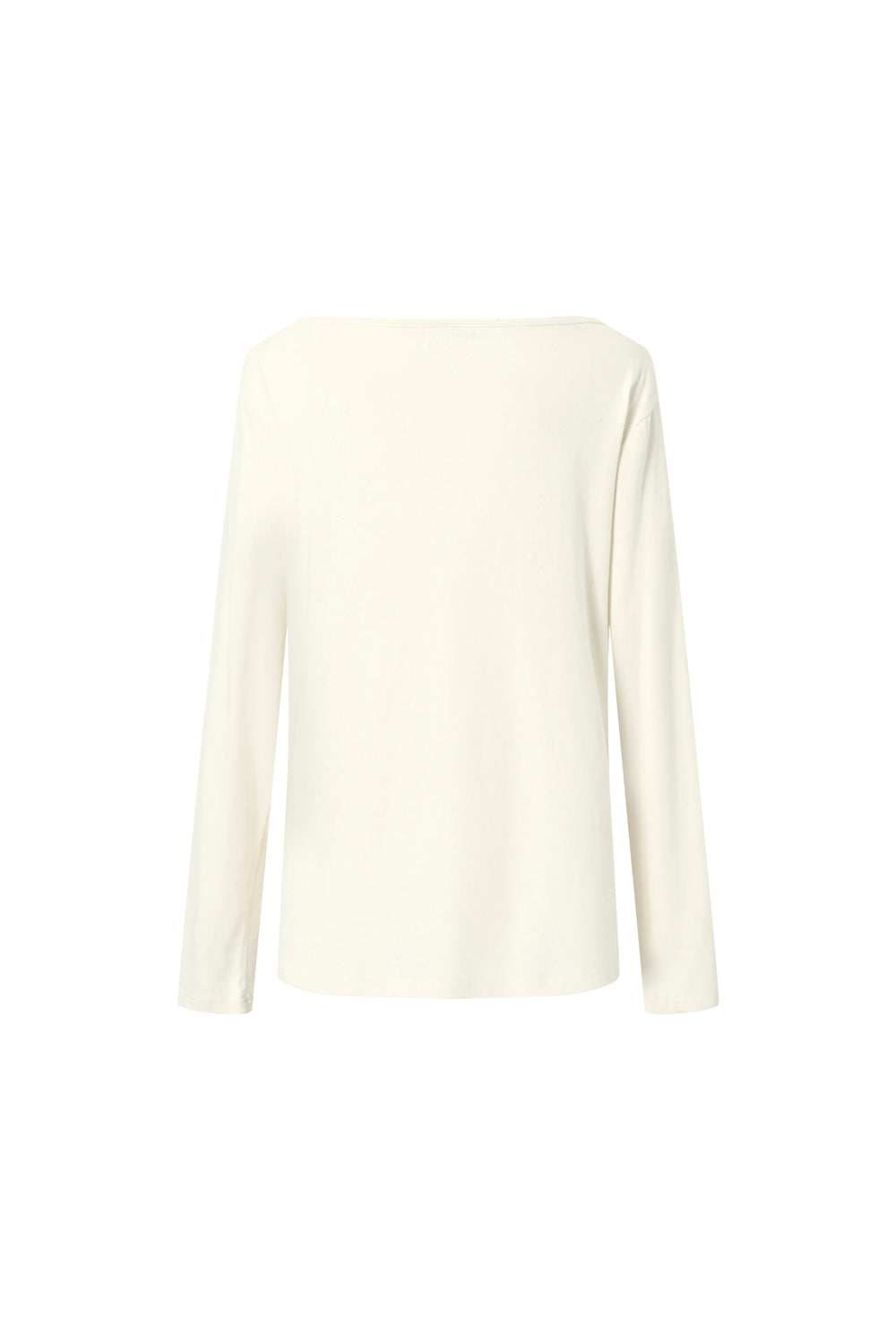 Colorful LOGO lazy off-the-shoulder long-sleeved top