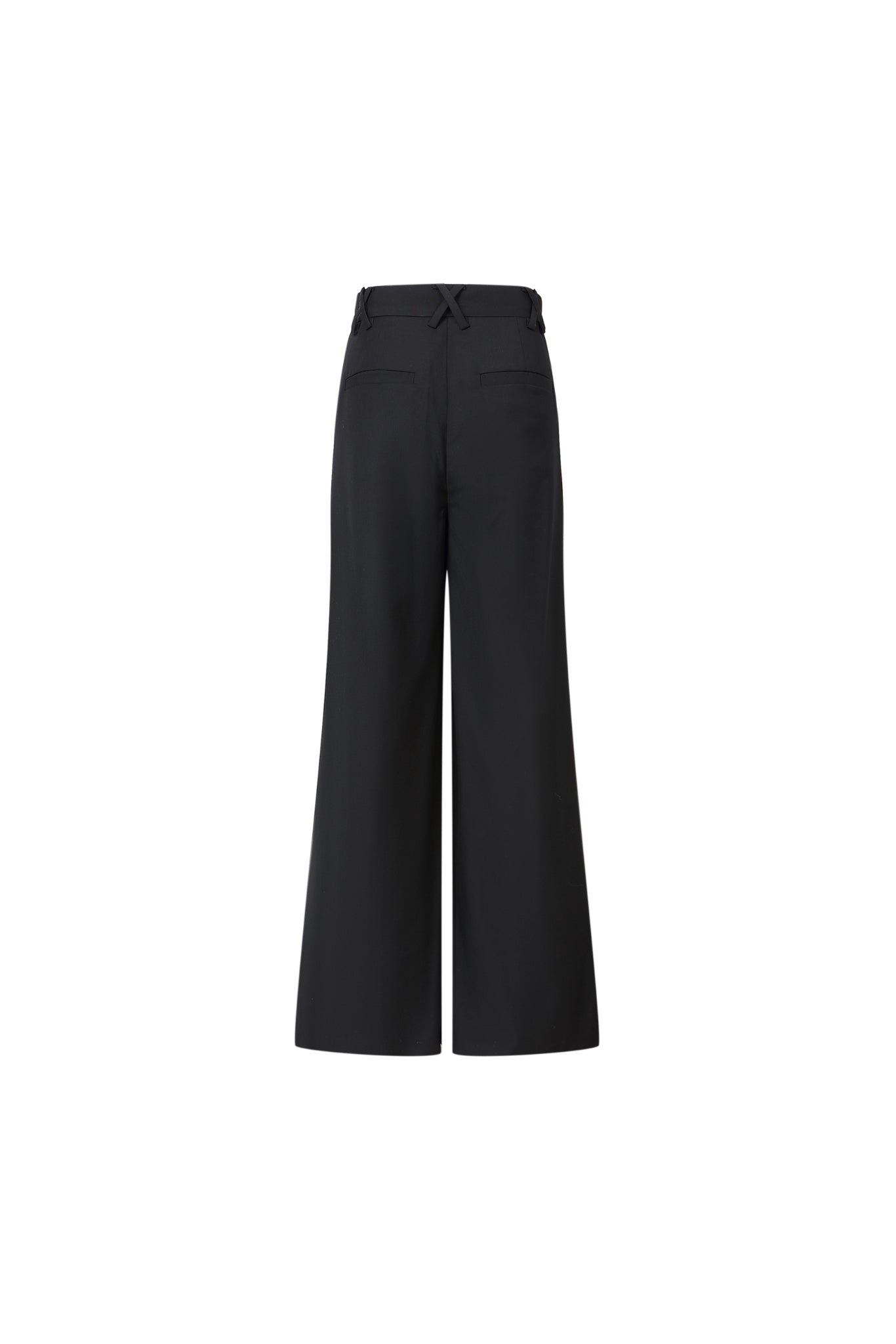 Black Classic Casual Trousers