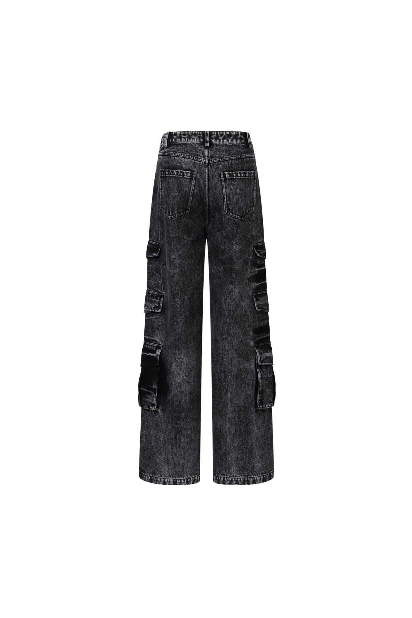 Gem Wash Black Pocket Jeans