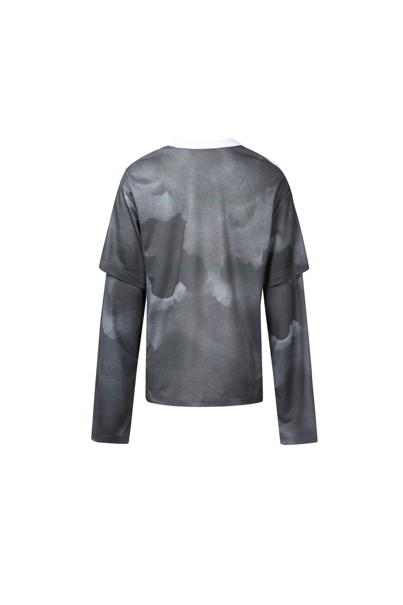 False Two-Piece Sleeve #24 Jersey Long Sleeve Top