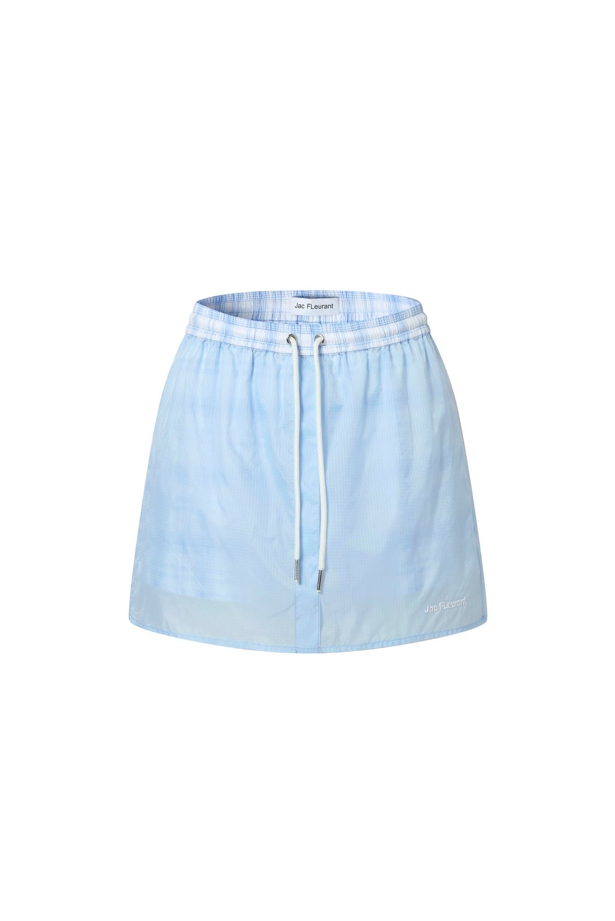 Blue UV-protection mini skirt (set)