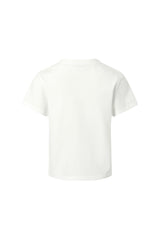 White Rhinestone Logo Tee