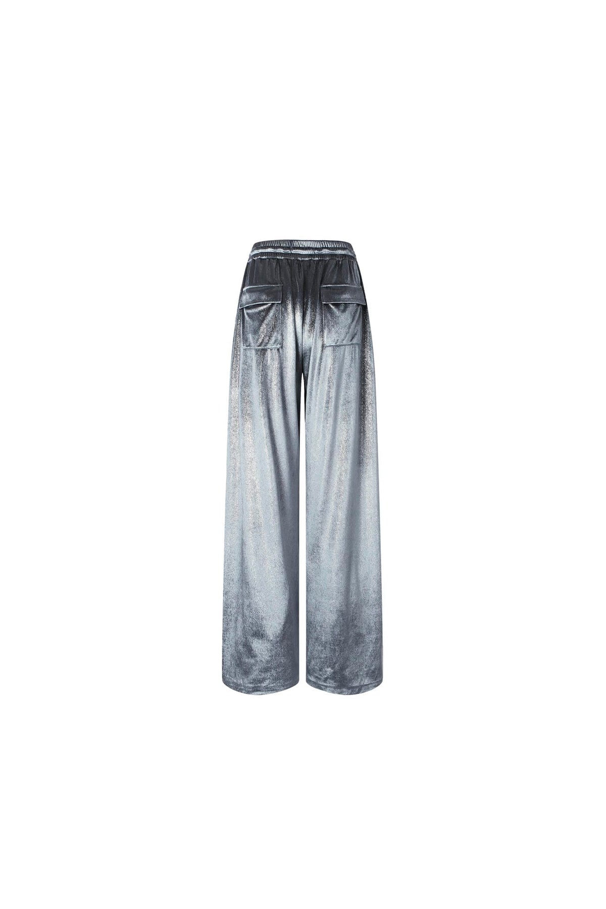 Velvet Wide-Leg Sweatpants – Set