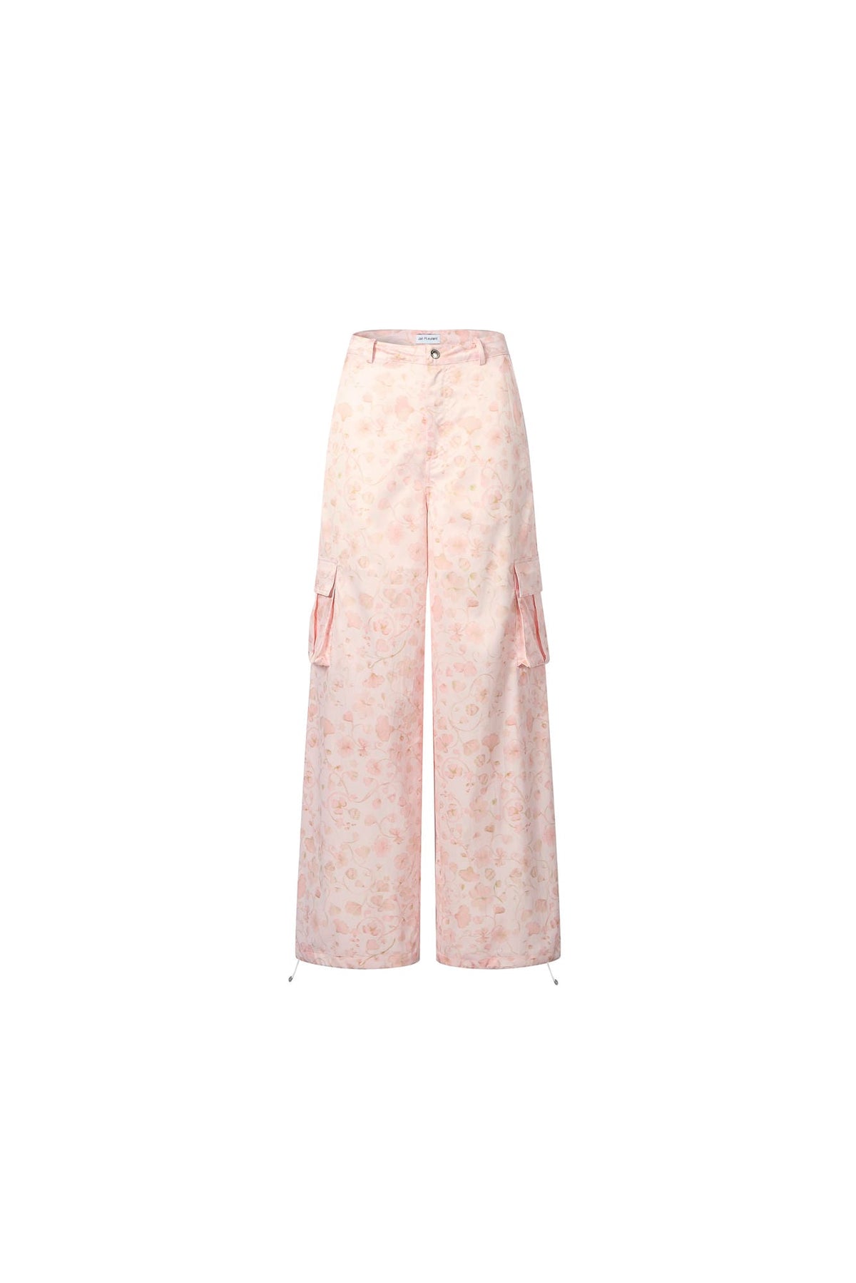 All-Over Floral Print Cargo Pocket Lounge Pants