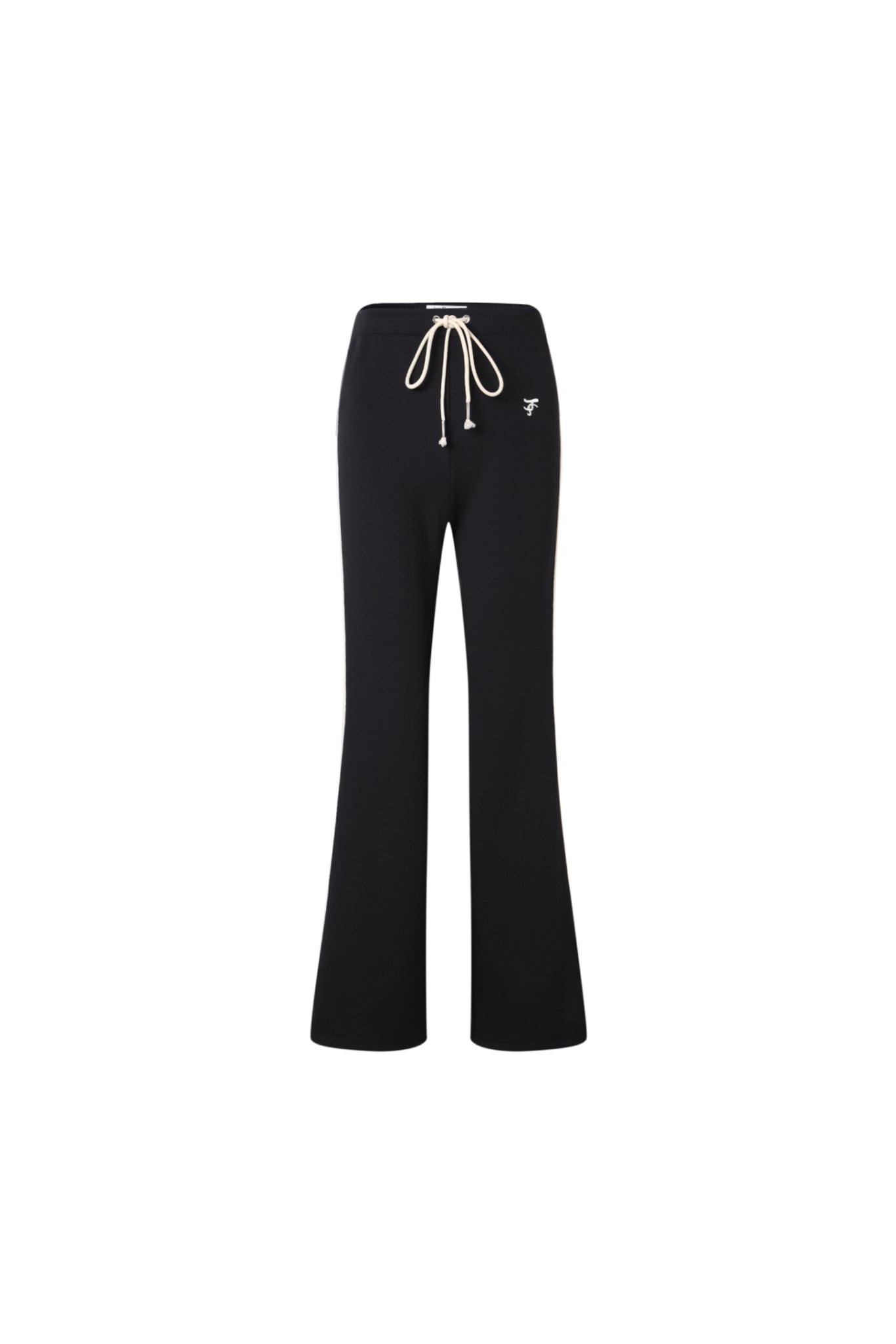 Black & White Logo Sweatpants