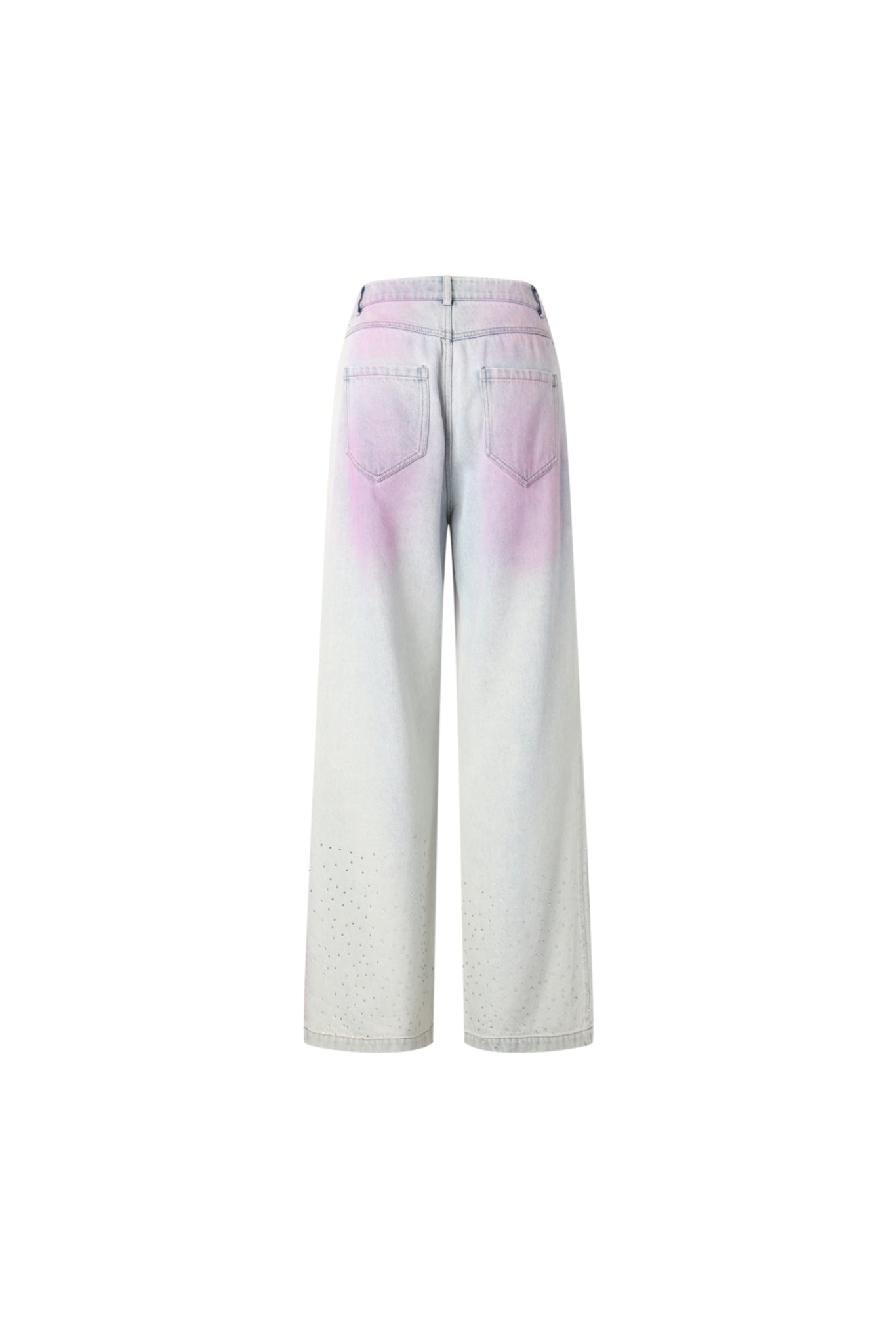 Blue Starry Sky Wash Jeans