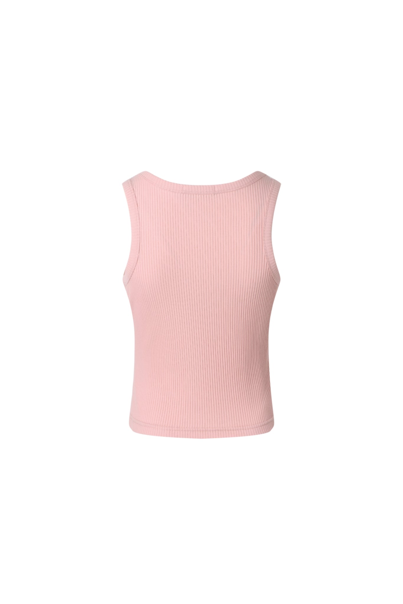 Pink Rhinestone Logo Tank Top