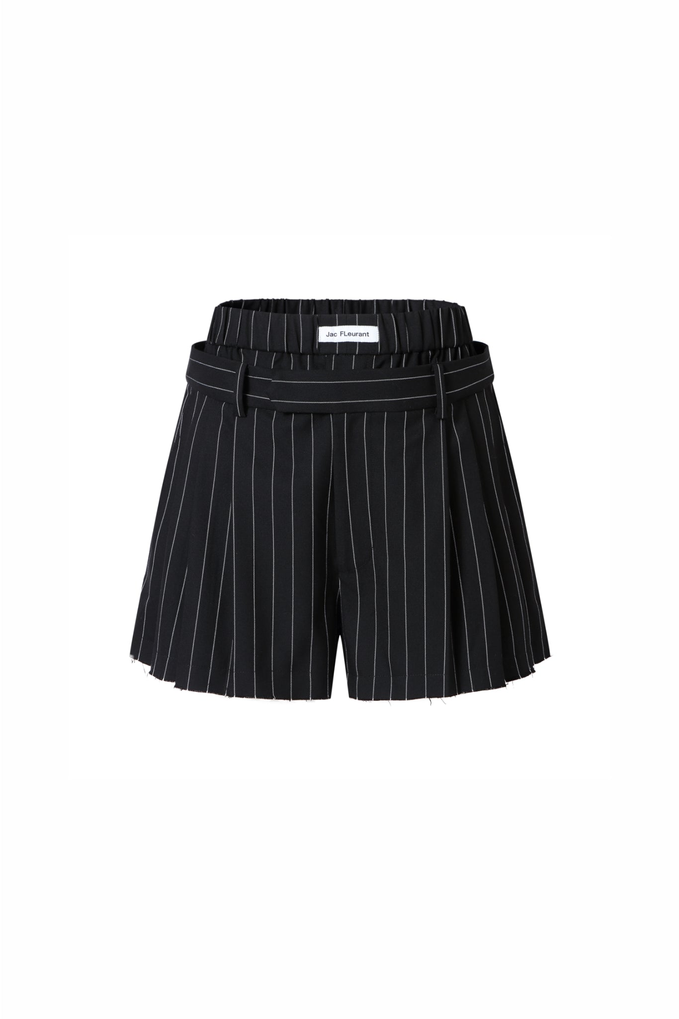 Double Waist Pleated Shorts
