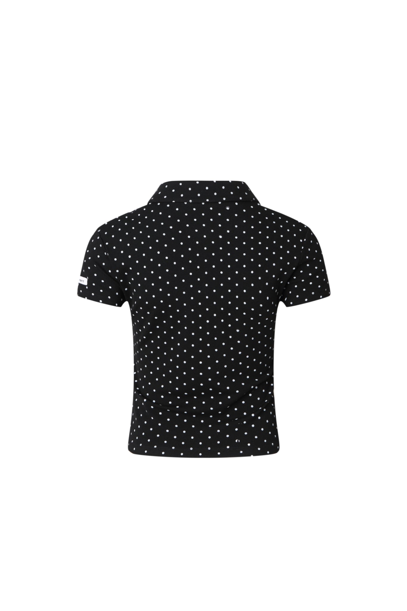 Black Polka Dot Top