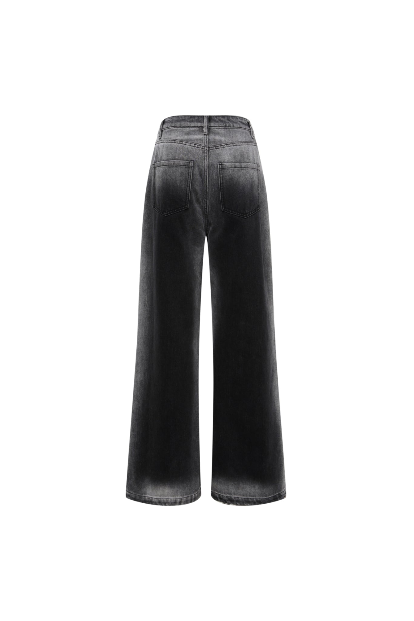 Black & Grey Washed Jeans