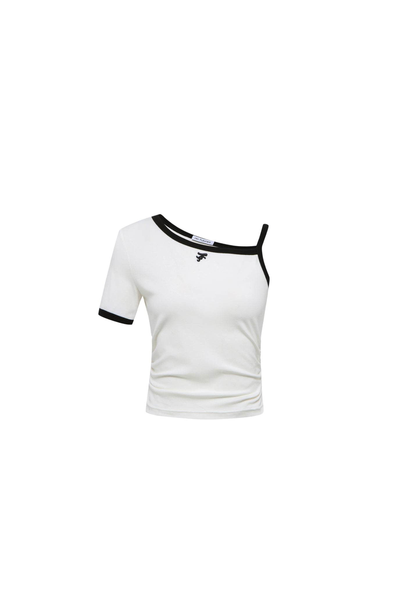 Asymmetric Strap Draped Camisole Top