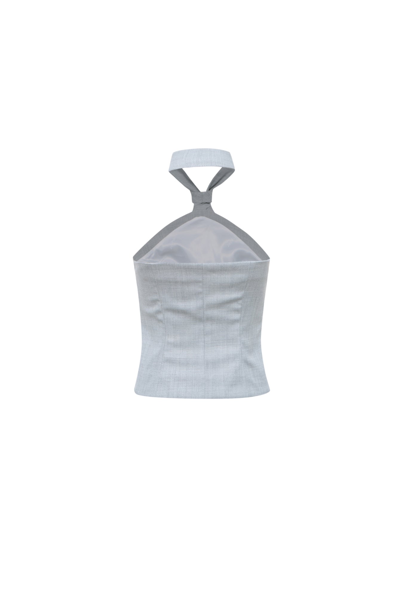 Halter Neck Scarf Tank Top